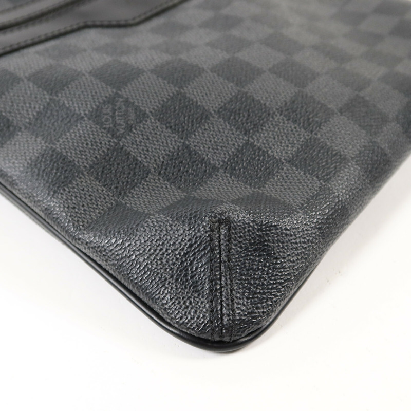 LOUIS VUITTON Damier Graphite Thomas肩背袋-12