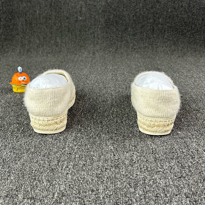 Chanel香奈兒24B黑白拼色漁夫鞋 尺碼:39 經典雙C刺繡設計-4