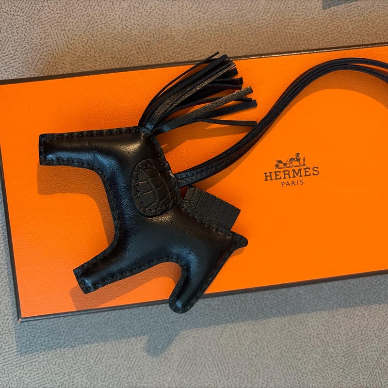 全新愛馬仕鱷魚皮馬仔Hermes Rodeo Touch-5