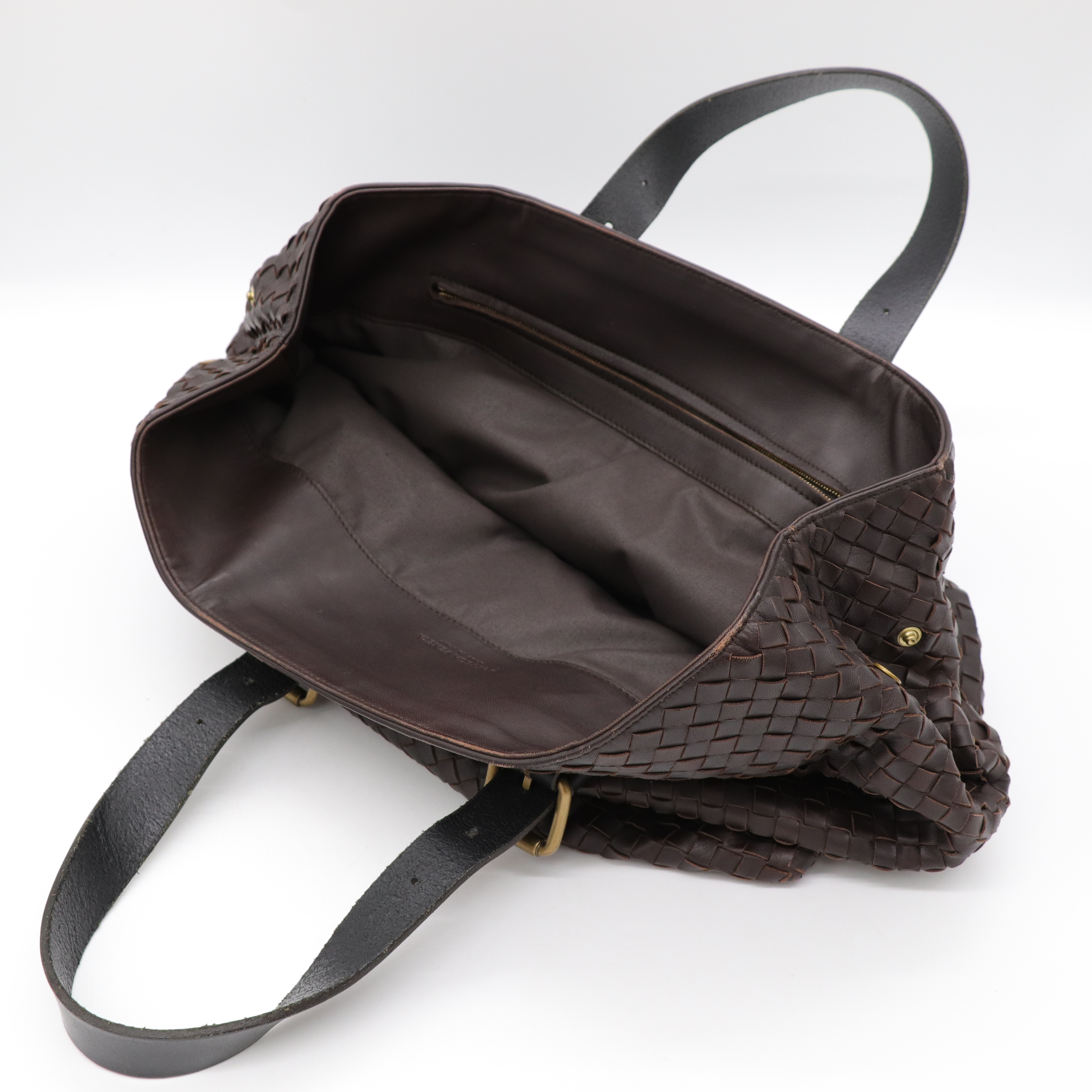 Bottega Veneta 寶緹嘉 棕色 TOTE BAG 托特包 手提包-19