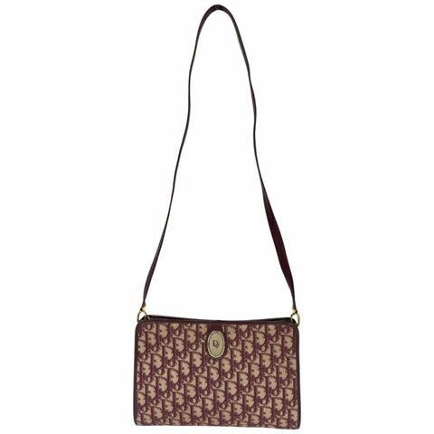 DIOR 中古 Oblique 老花 斜揹袋