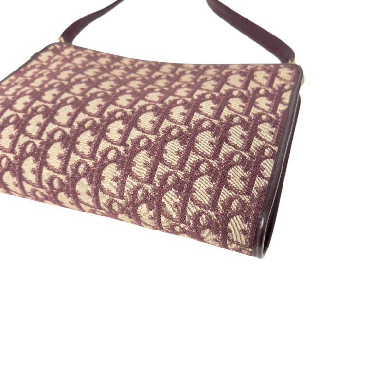 DIOR 中古 Oblique 老花 斜揹袋-12