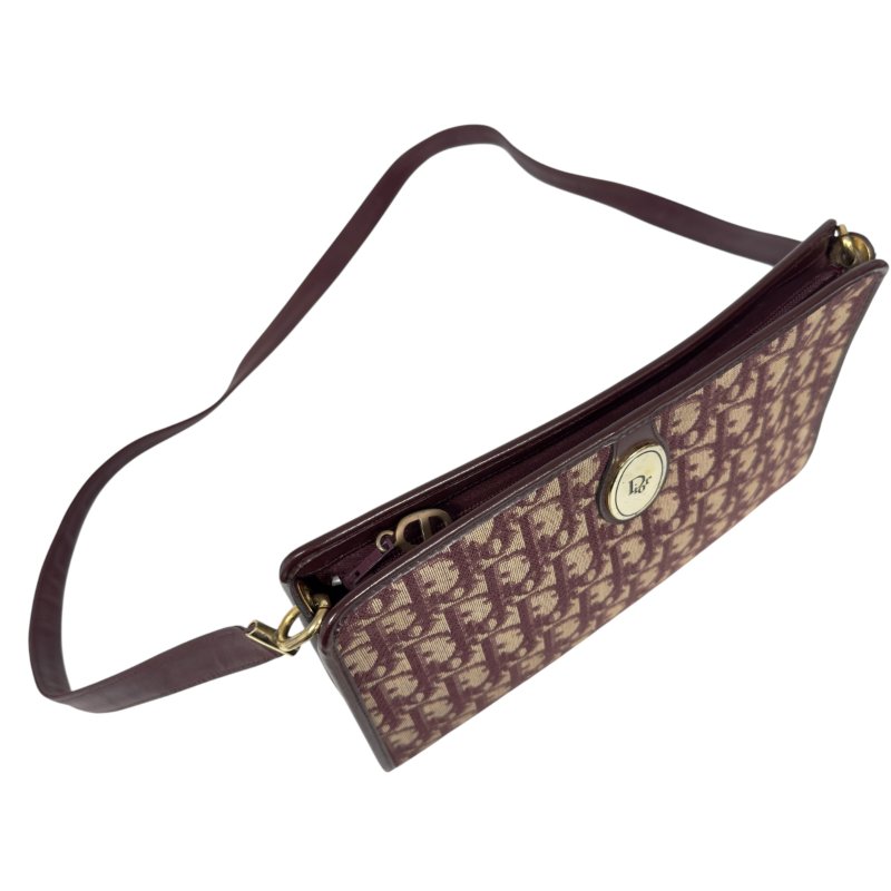 DIOR 中古 Oblique 老花 斜揹袋-14