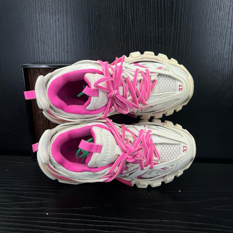 Balenciaga巴黎世家 track 白粉 37碼-4