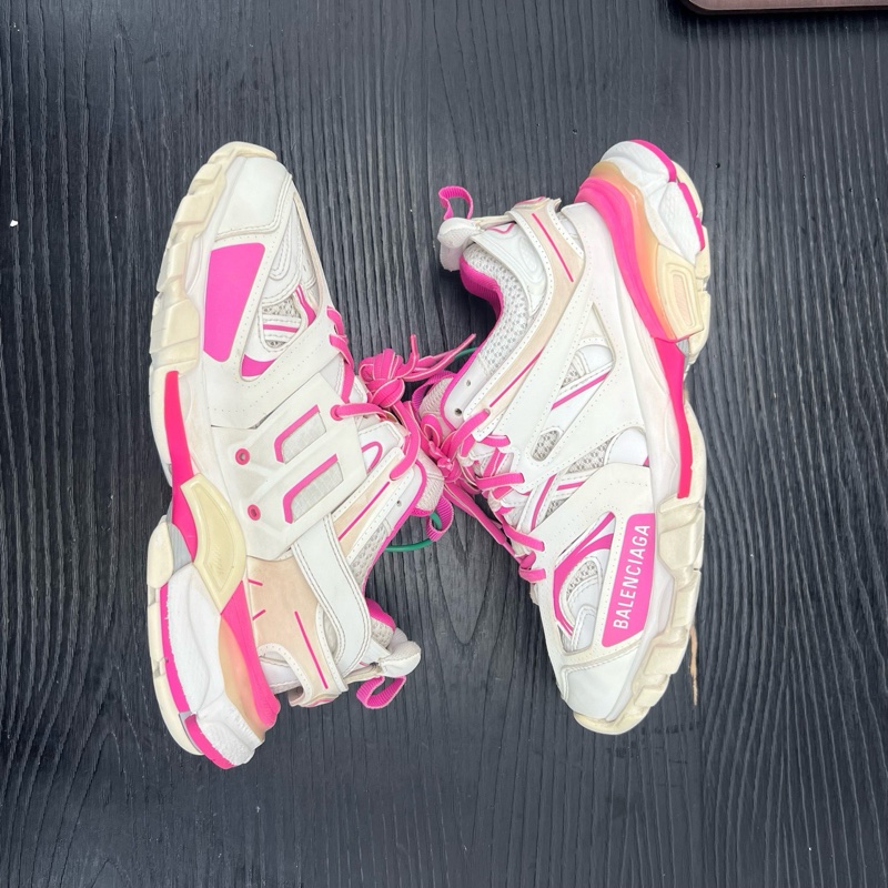 Balenciaga巴黎世家 track 白粉 37碼-5