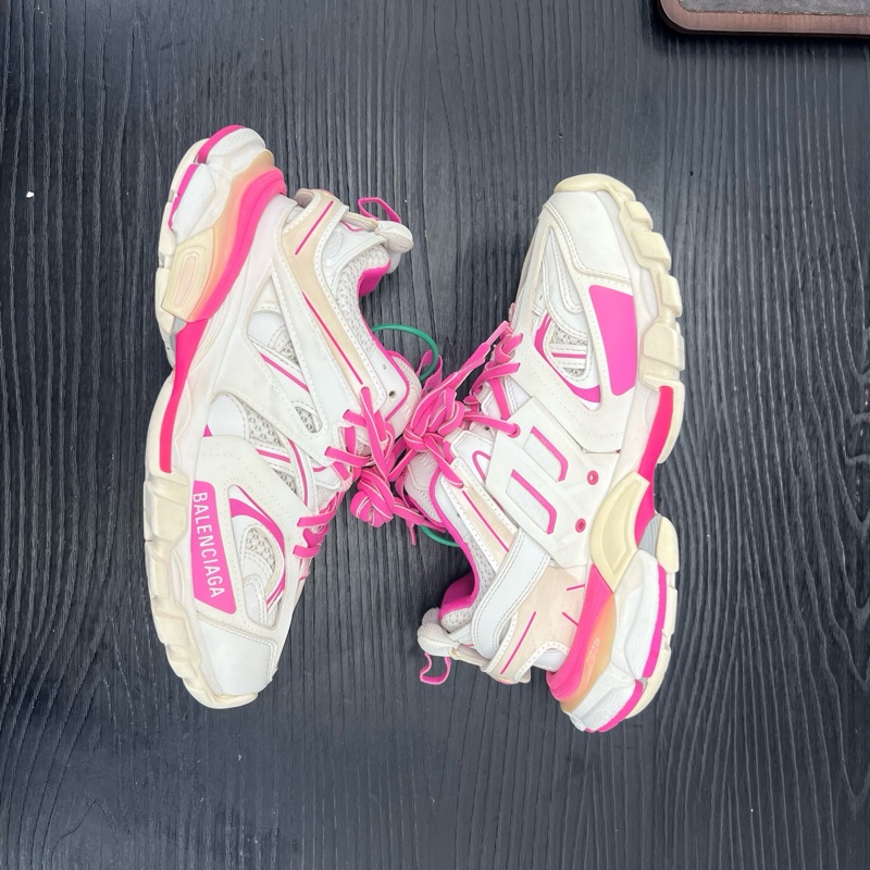 Balenciaga巴黎世家 track 白粉 37碼-6