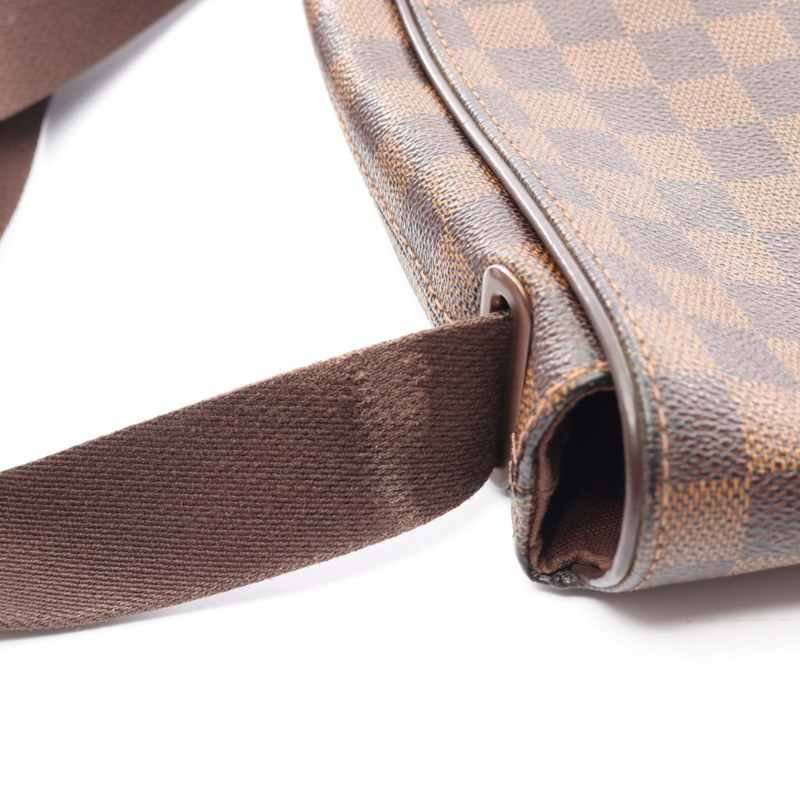 路易威登 Brooklyn MM 單肩斜背包 N51211 Damier Ebene 帆布 二手-15
