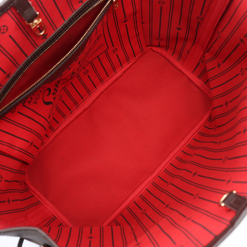路易威登 Neverfull MM 手提單肩包 N51105 Damier Ebene 帆布 二手 LV-2