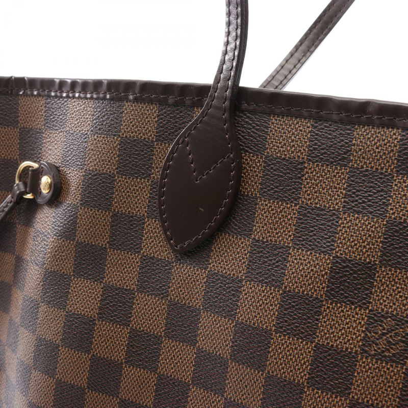路易威登 Neverfull MM 手提單肩包 N51105 Damier Ebene 帆布 二手 LV-6