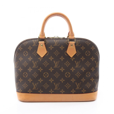 路易威登 Alma PM 手提包 M51130 Monogram PVC 塗層帆布皮革 二手 LV