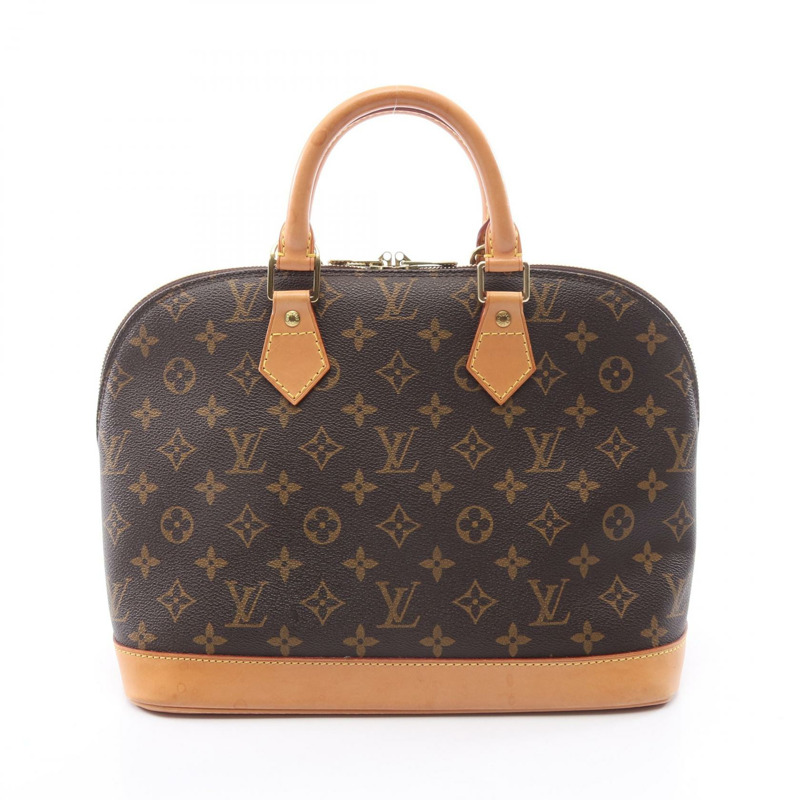 路易威登 Alma PM 手提包 M51130 Monogram PVC 塗層帆布皮革 二手 LV-0