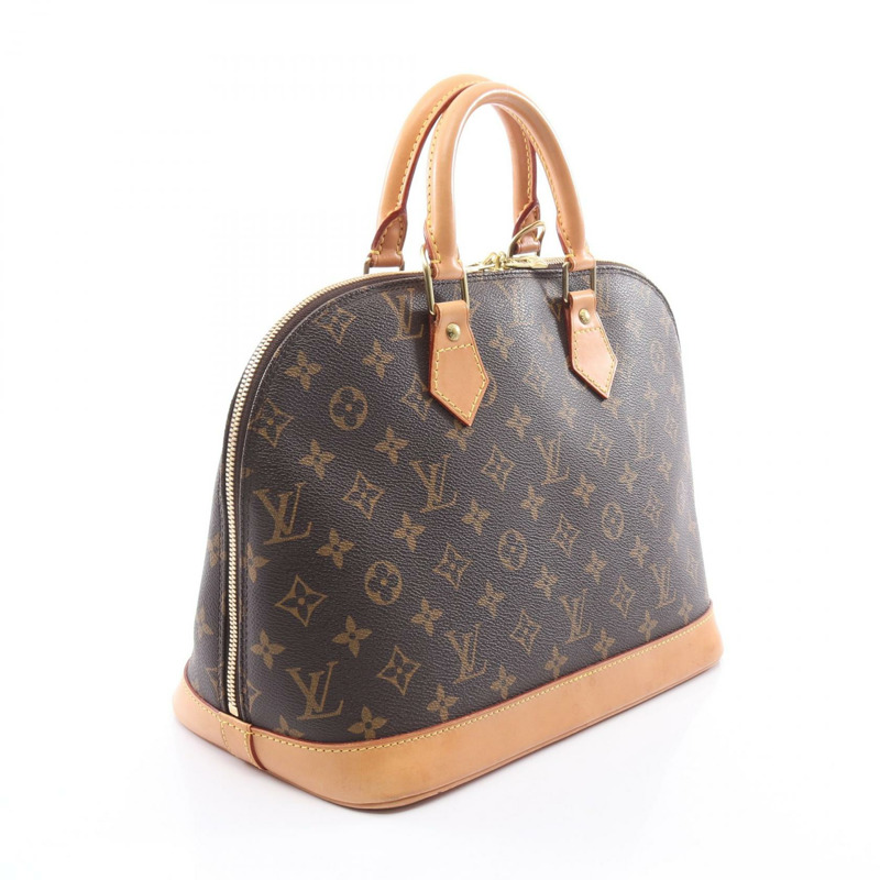 路易威登 Alma PM 手提包 M51130 Monogram PVC 塗層帆布皮革 二手 LV-1