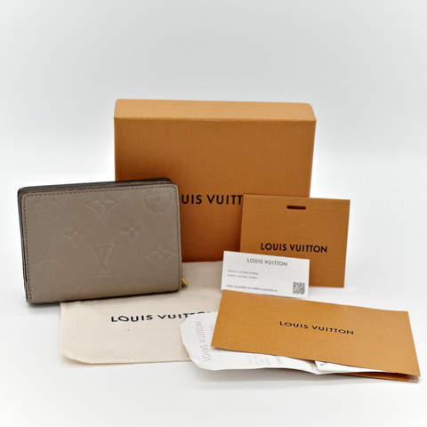 Louis Vuitton路易威登 灰色小短夾
