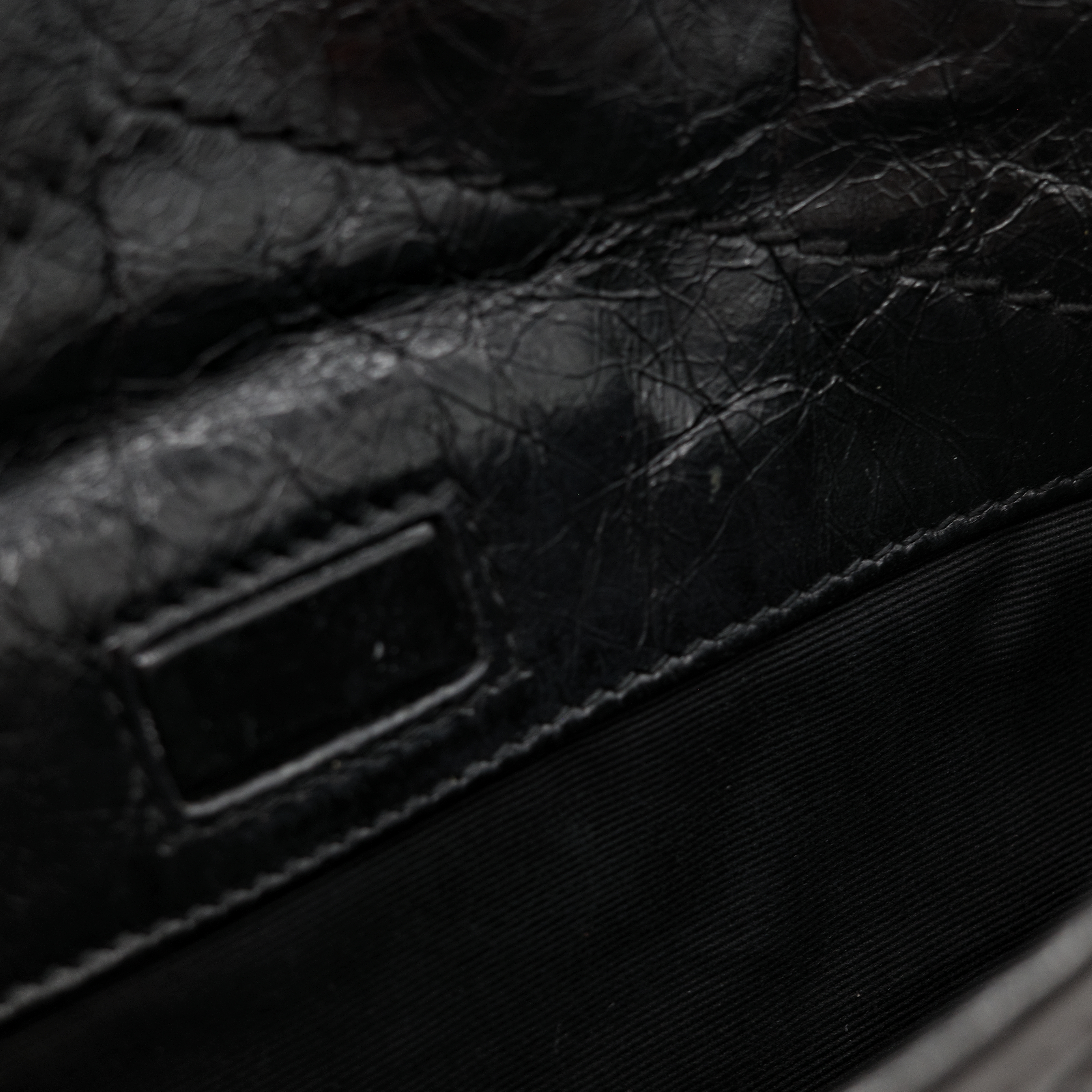 Saint Laurent YSL 聖羅蘭 黑色 BLACK NIKI 復古褶皺鏈條單肩包 翻蓋包-31