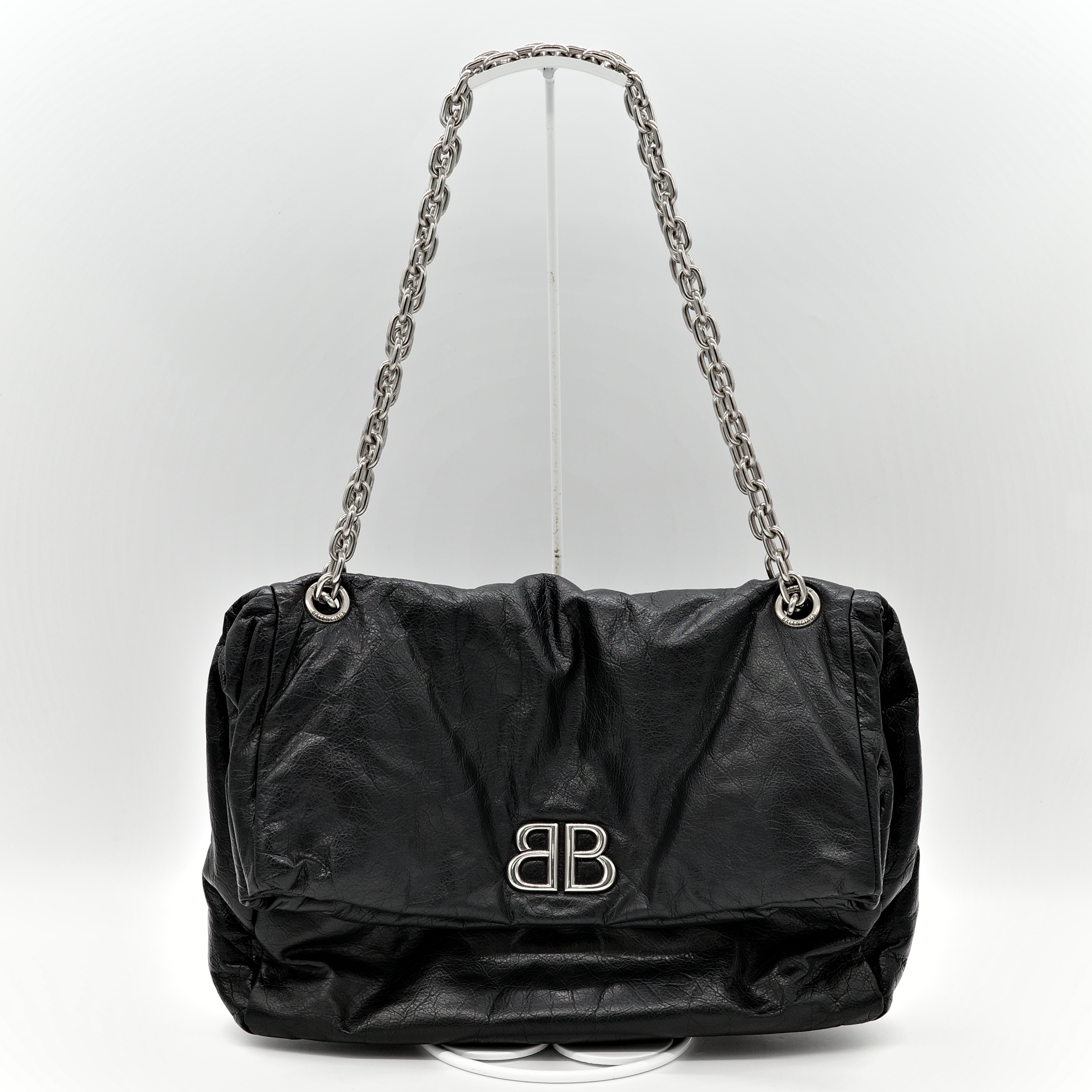 balenciaga monaco black tote bag-1