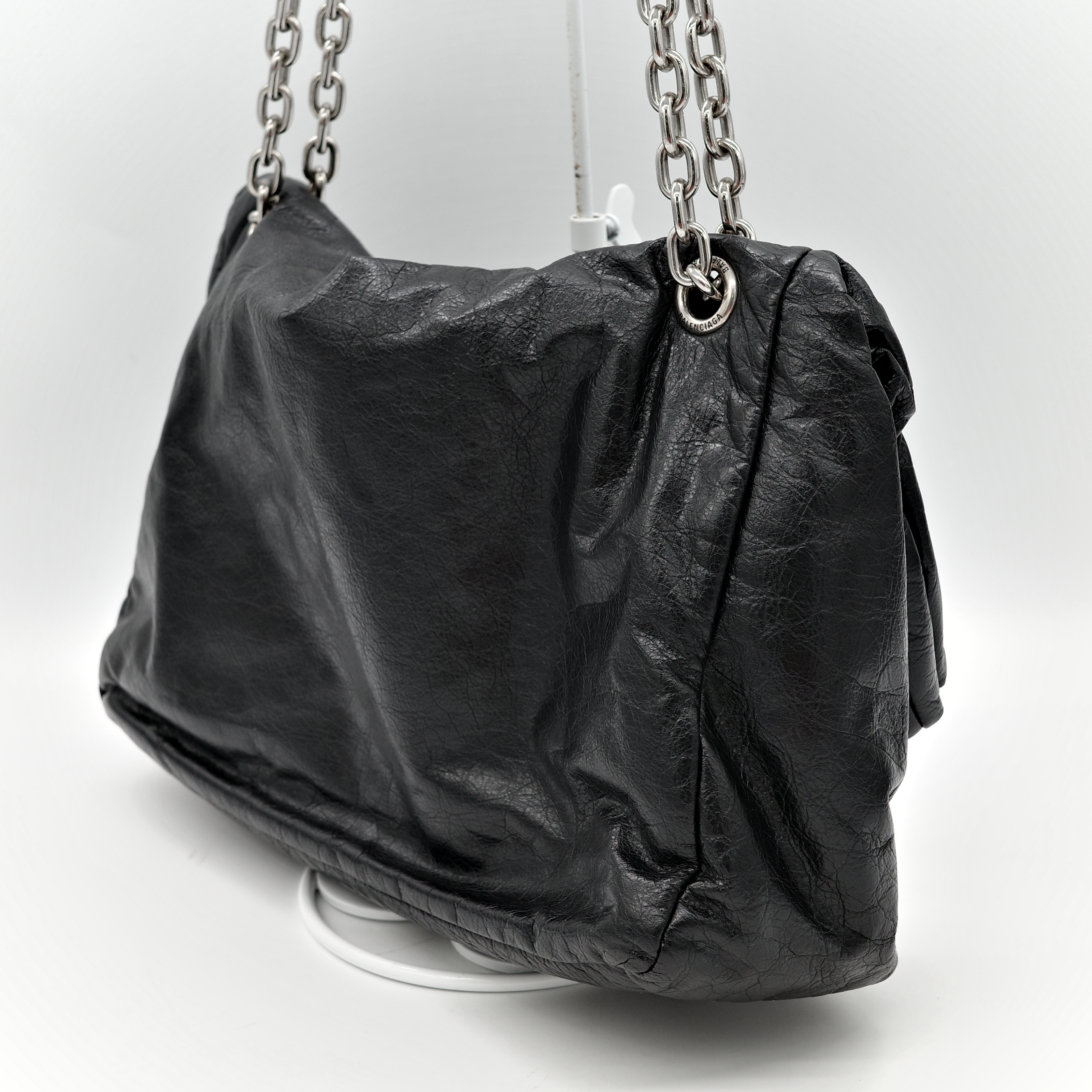 balenciaga monaco black tote bag-7
