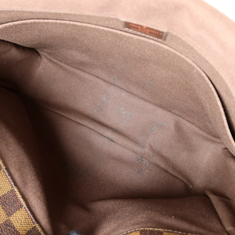 LOUIS VUITTON Damier Ebene Bastille肩背袋-4