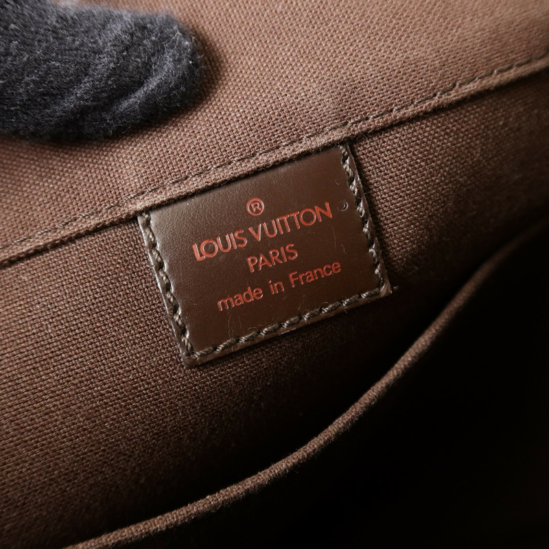 LOUIS VUITTON Damier Ebene Bastille肩背袋-7