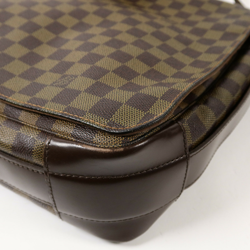 LOUIS VUITTON Damier Ebene Bastille肩背袋-11
