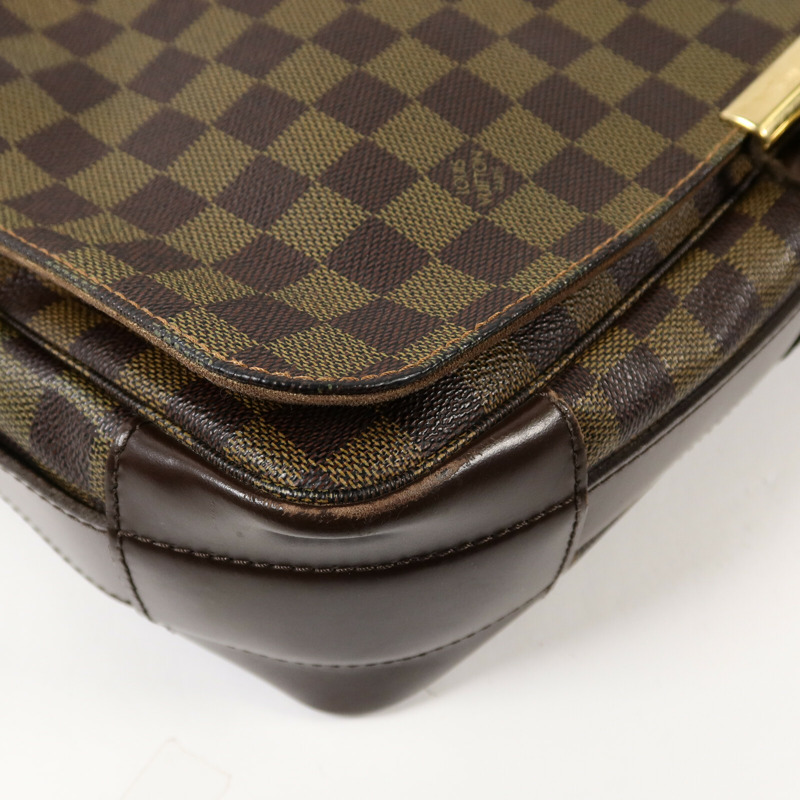 LOUIS VUITTON Damier Ebene Bastille肩背袋-12