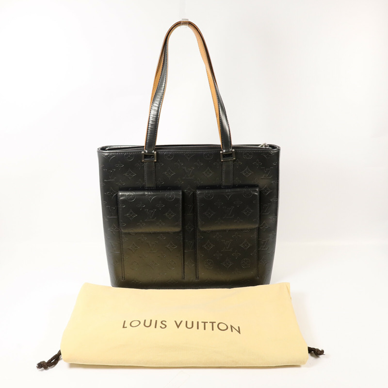 LOUIS VUITTON Monogram Mat Willwood Tote Bag手挽袋-15
