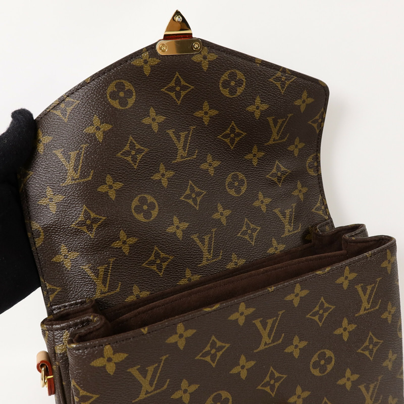LOUIS VUITTON Monogram Pochette Metis MM手挽肩背兩用袋-6