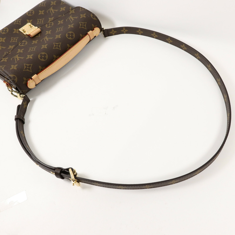 LOUIS VUITTON Monogram Pochette Metis MM手挽肩背兩用袋-11