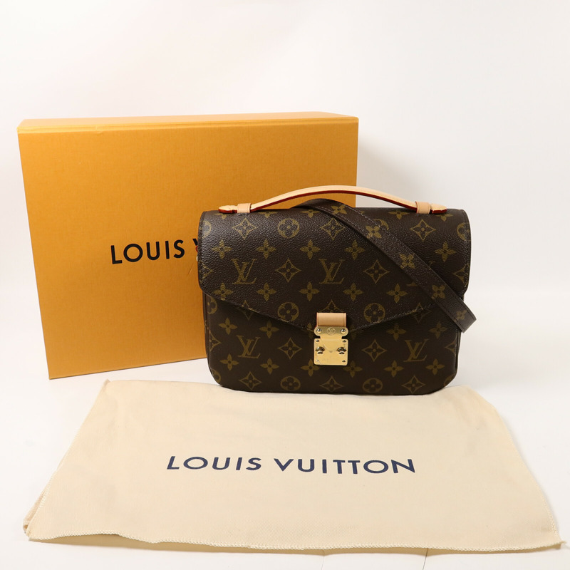 LOUIS VUITTON Monogram Pochette Metis MM手挽肩背兩用袋-16