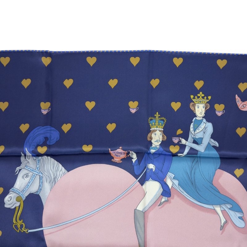 HERMES Tea Time scarf 70 下午茶時光 絲巾-4