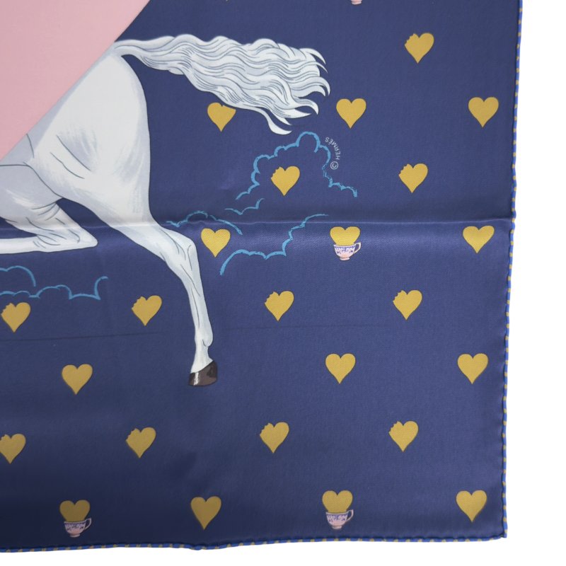 HERMES Tea Time scarf 70 下午茶時光 絲巾-5