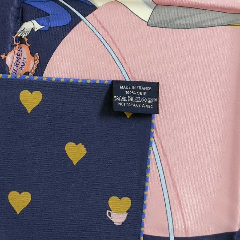 HERMES Tea Time scarf 70 下午茶時光 絲巾-6