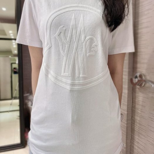 💎Han's house精品服飾💎 moncler 立體 LOGO 短 T 白 現貨XL-0