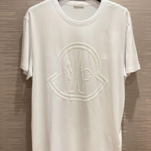 💎Han's house精品服飾💎 moncler 立體 LOGO 短 T 白 現貨XL-1