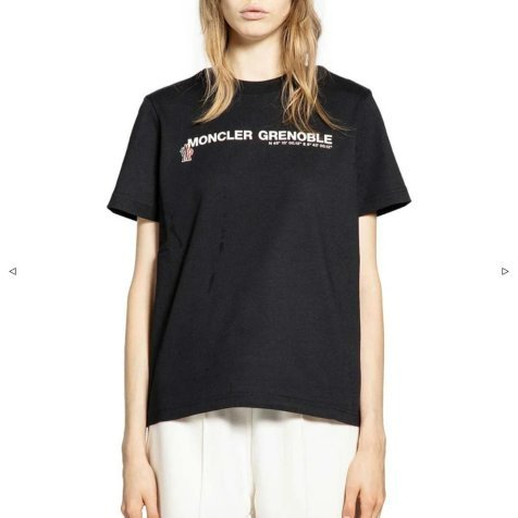 💎Han's house精品服飾💎moncler 滑雪系列 LOGO 短 T 黑 現貨 S/M/L 原價13400-1