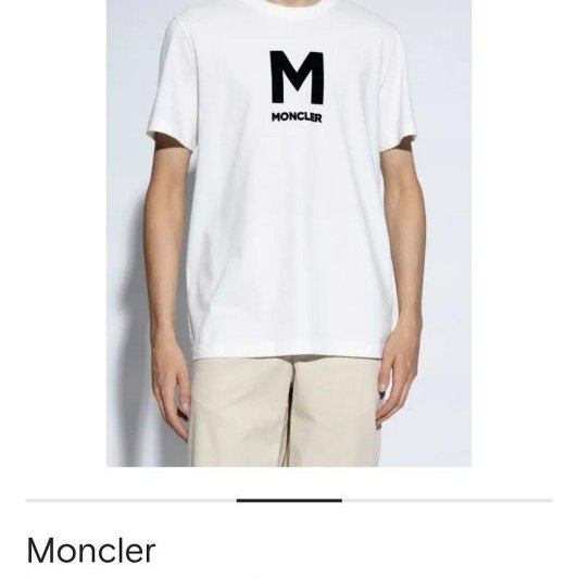 💎Han's house精品服飾💎moncler 立體 LOGO 短 T 現貨 S 原價16300-1