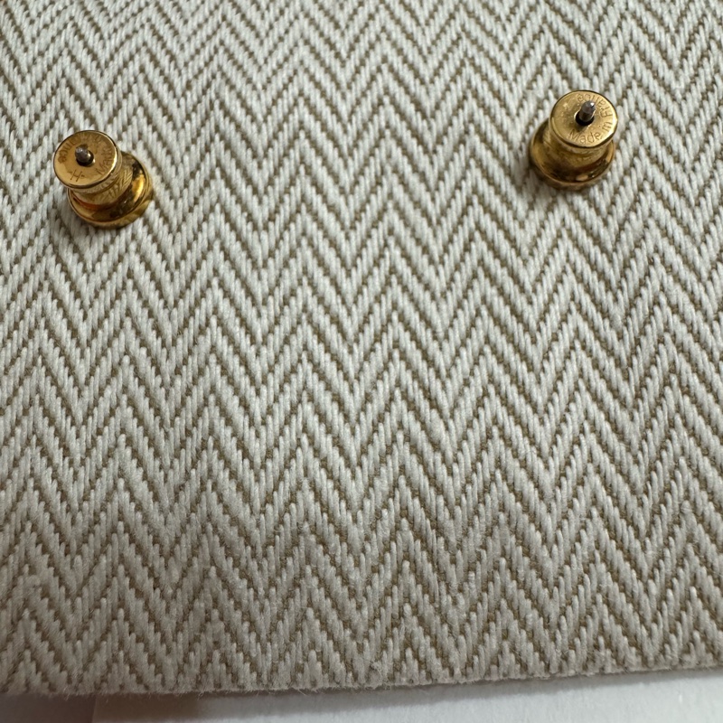 mini pop H 二手耳環,奶茶色-6