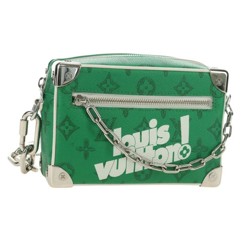 路易威登 Monogram Everyday Mini Soft Trunk 手提包 綠色 M80816 正品 182008SAM