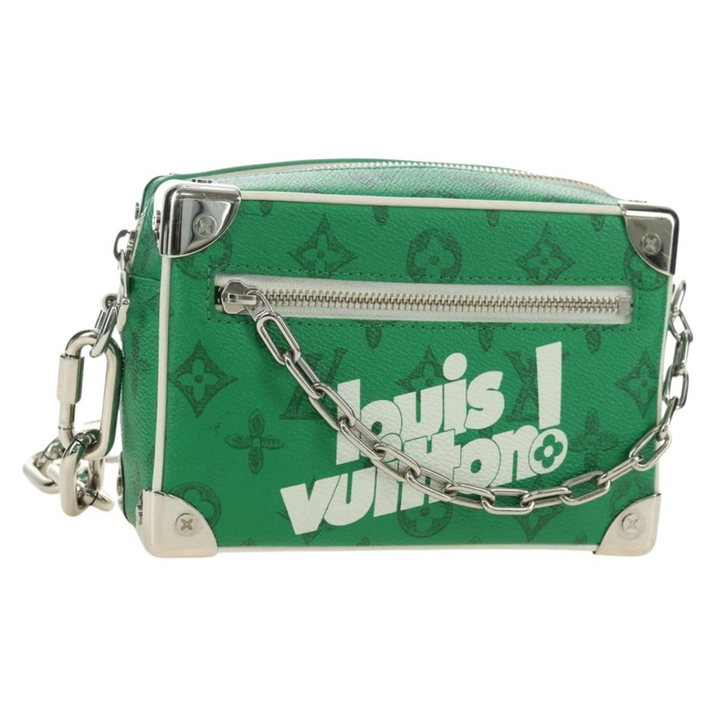 【日本直送】路易威登 Monogram Everyday Mini Soft Trunk 手提包 綠色 M80816 正品 182008SAM-0