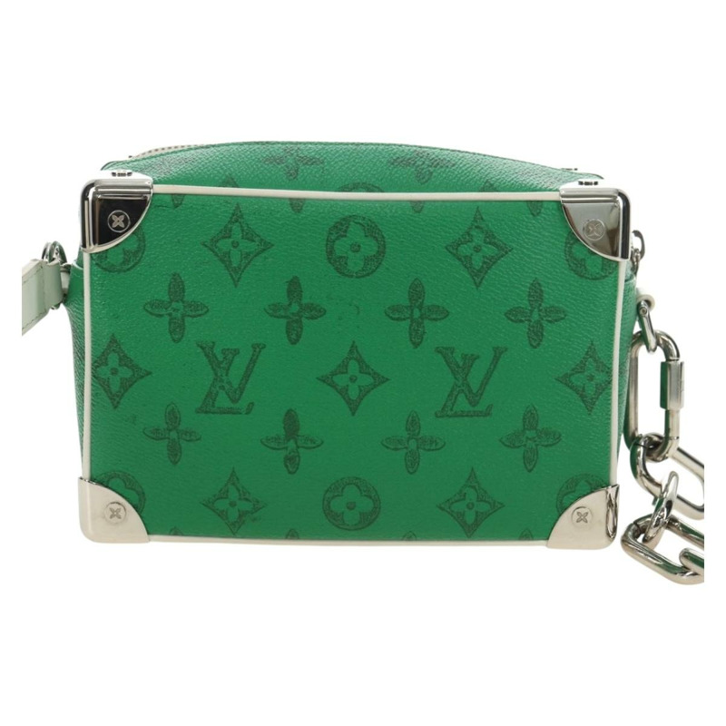 【日本直送】路易威登 Monogram Everyday Mini Soft Trunk 手提包 綠色 M80816 正品 182008SAM-1
