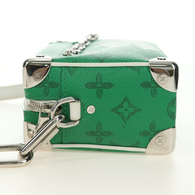 【日本直送】路易威登 Monogram Everyday Mini Soft Trunk 手提包 綠色 M80816 正品 182008SAM-2