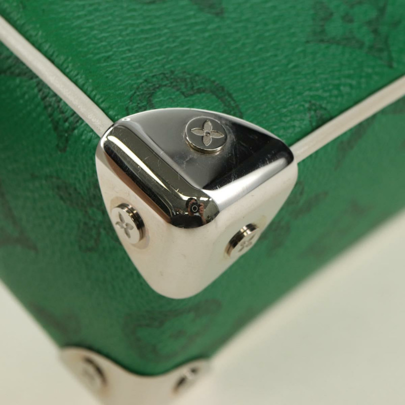 【日本直送】路易威登 Monogram Everyday Mini Soft Trunk 手提包 綠色 M80816 正品 182008SAM-15