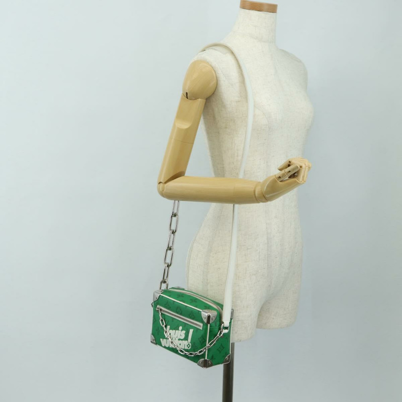 【日本直送】路易威登 Monogram Everyday Mini Soft Trunk 手提包 綠色 M80816 正品 182008SAM-24