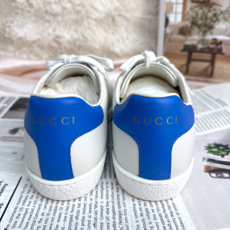 Gucci迪士尼聯名 唐老鴨系列 小白鞋-5