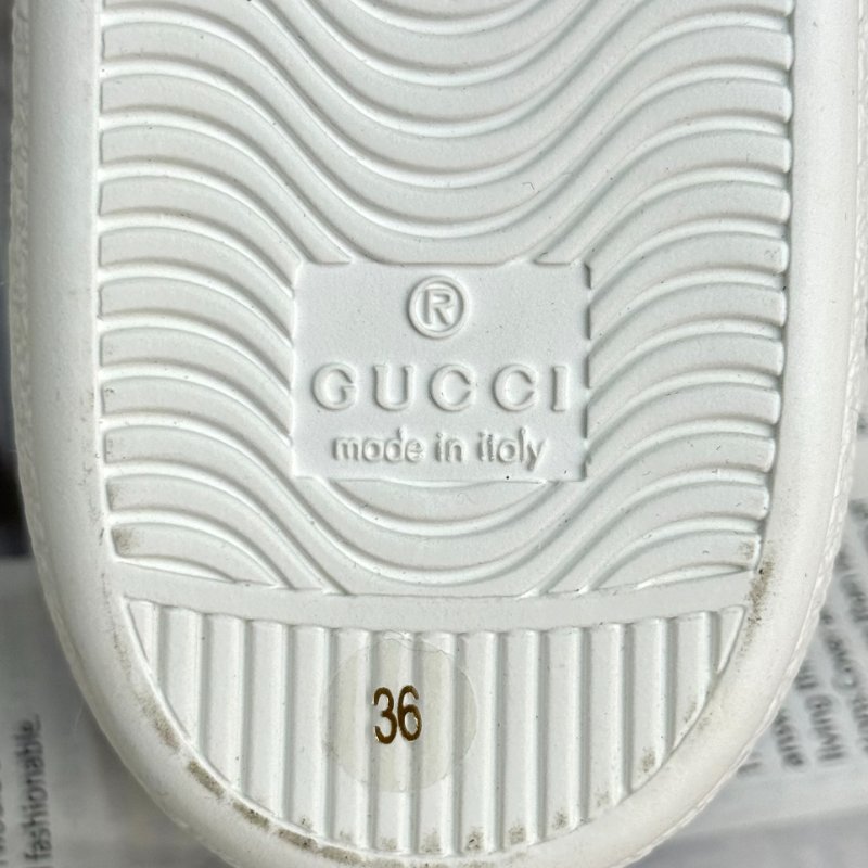 Gucci迪士尼聯名 唐老鴨系列 小白鞋-8