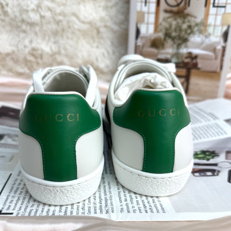 Gucci迪士尼聯名 唐老鴨系列 小白鞋-3