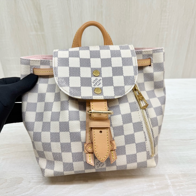 LV🤍棋盤格SPERONE BB後背包N44026-10