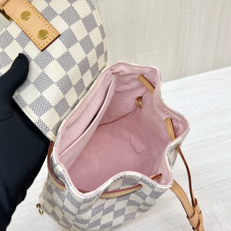 LV🤍棋盤格SPERONE BB後背包N44026-13