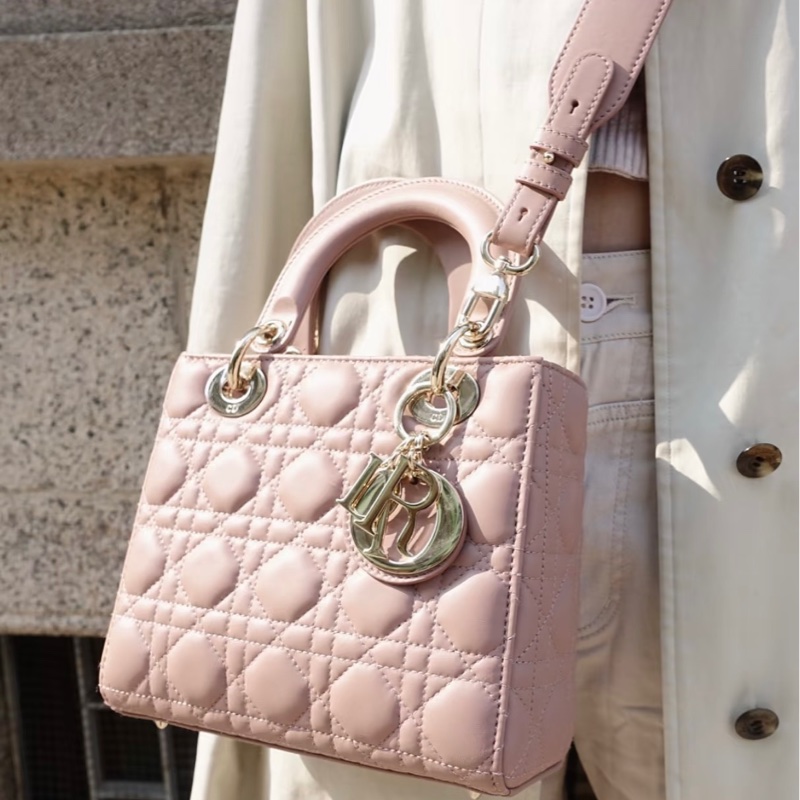 DIOR💛小號黛妃包 M0538OCAL-M50P-1