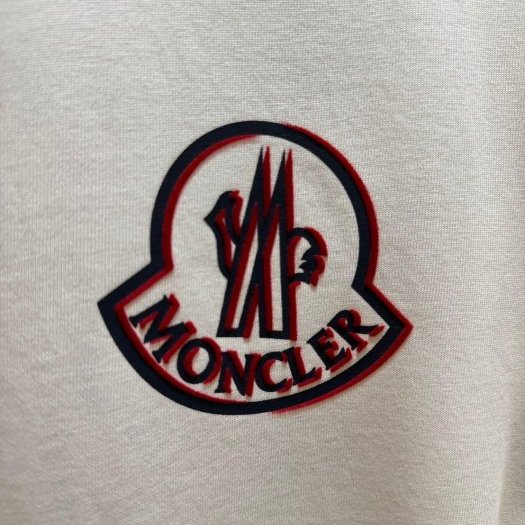 💎Han's house精品服飾💎moncler 大 LOGO 短 T 白 現貨 L 原價14100-4