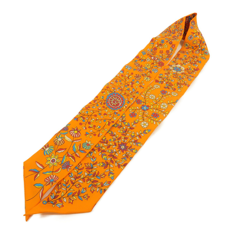 HERMES 絲質Twilly絲巾-3